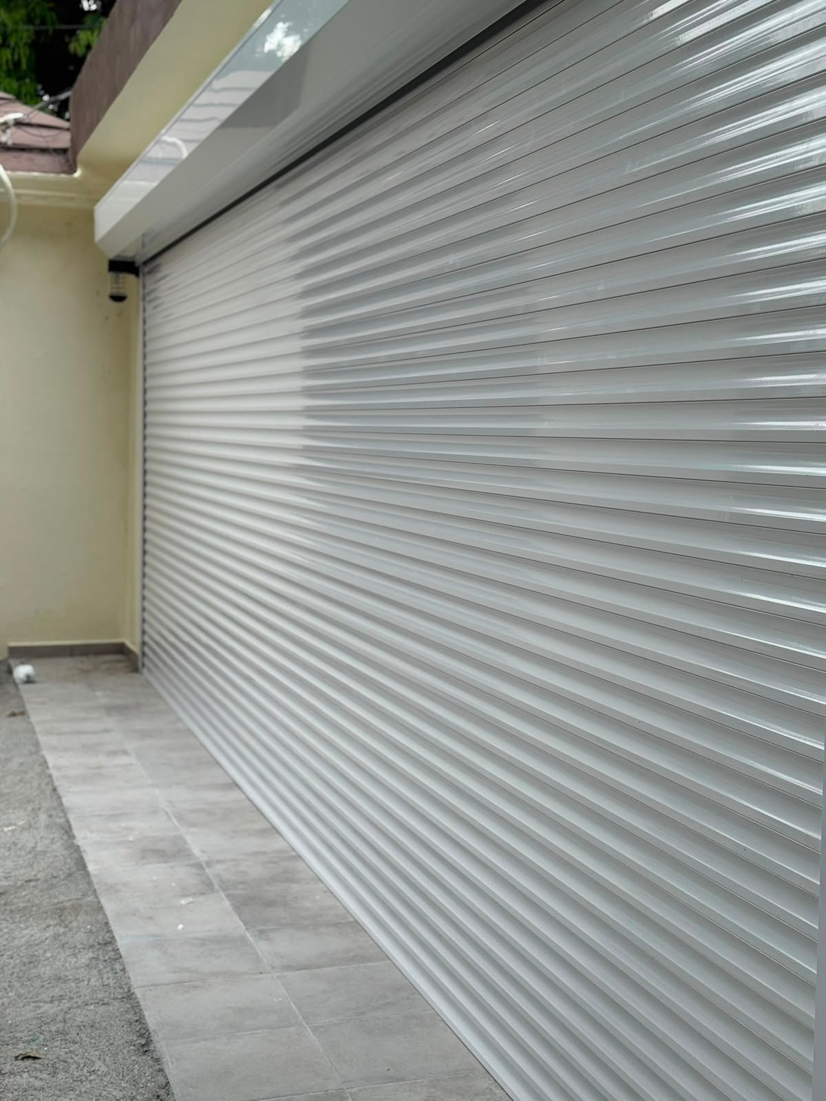 Shutter instalado